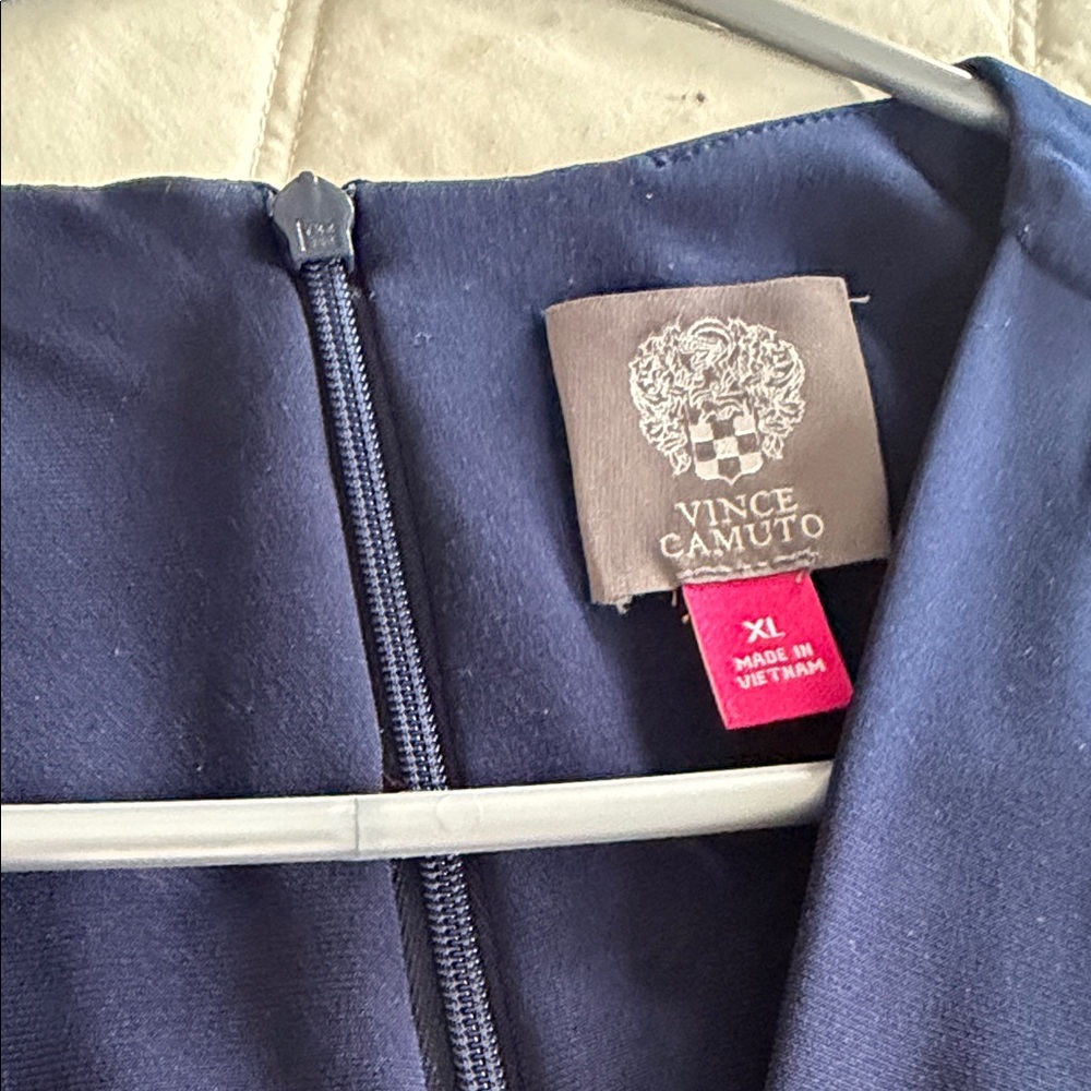 Vince Camuto Navy Wide Leg Pants